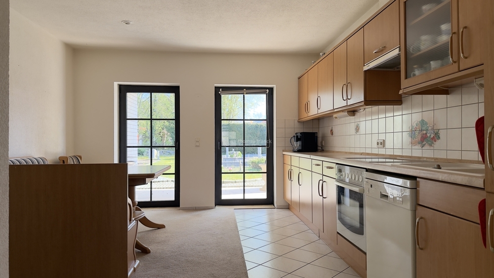 Zurück ins Haus durch die Küche