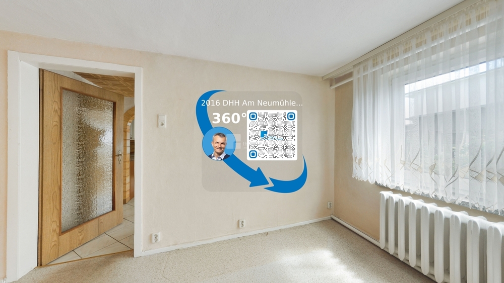 Das Esszimmer + Wohnzimmer