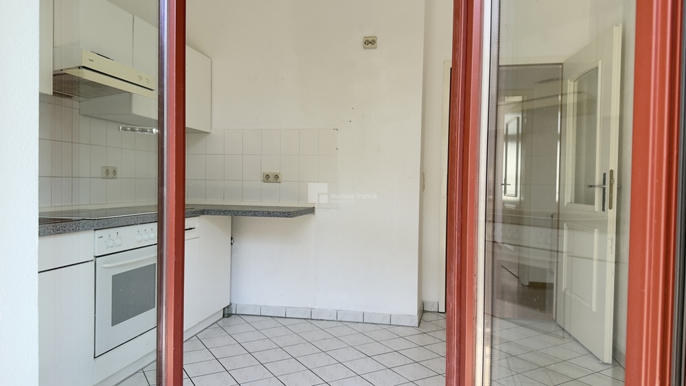 Vom Balkon in die Küche