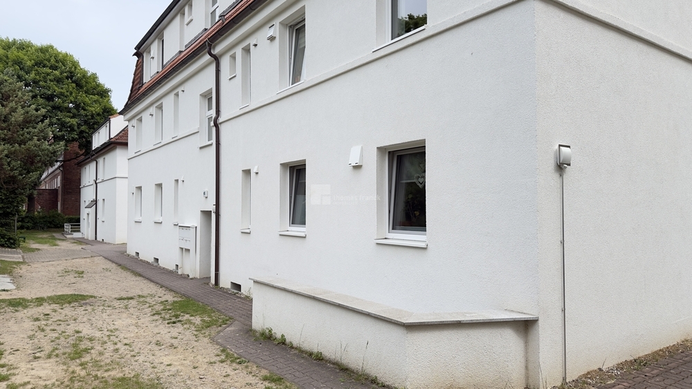 Der Hauszugang von der Hofseite