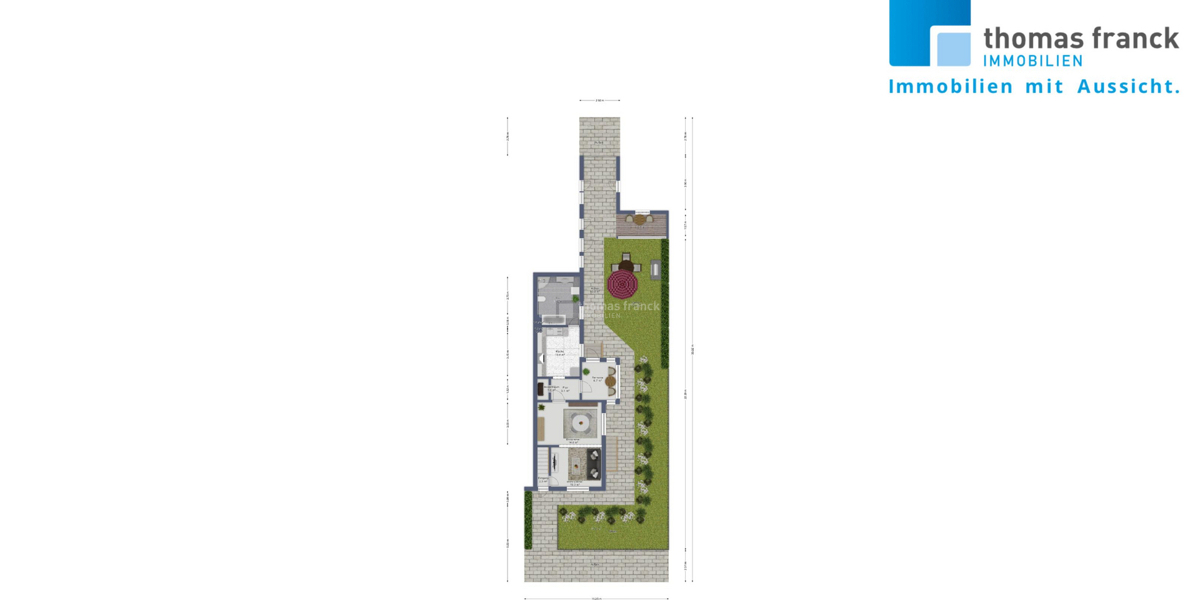 Grundstück Lageplan