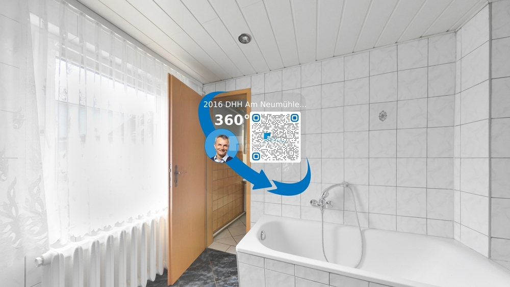 Im Badezimmer mit Wanne