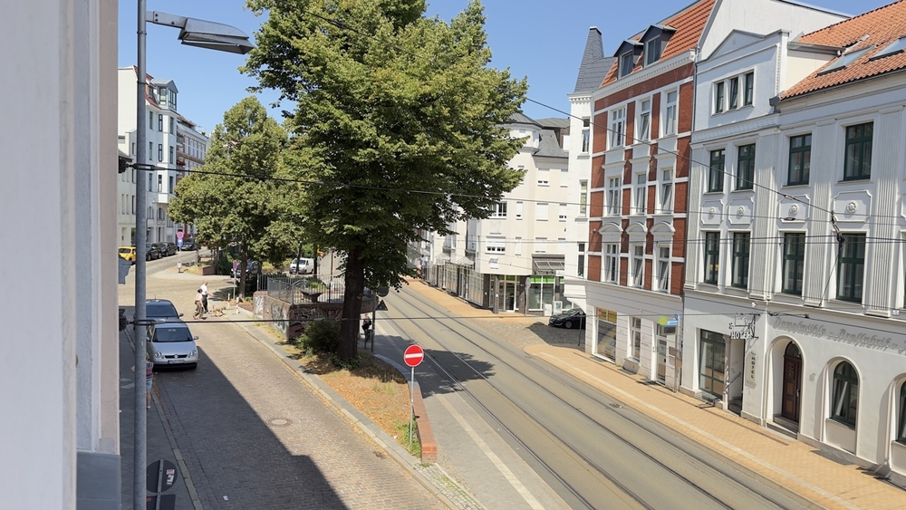Richtung Innenstadt Haltestelle Schloßblick