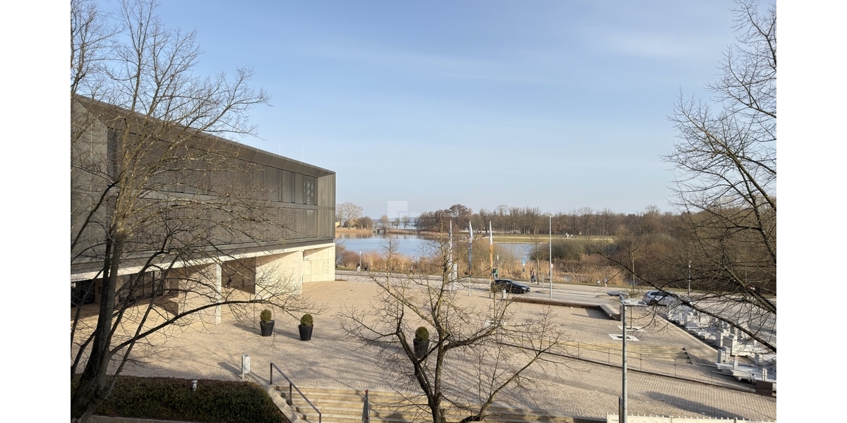 Die Schloss - und Parkaussicht